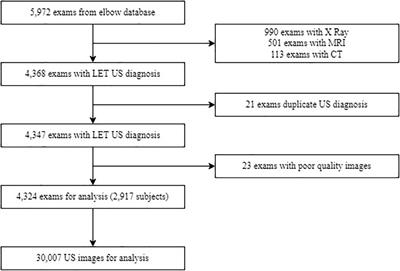 Lateral elbow tendinopathy and artificial intelligence: Binary and multilabel findings detection using machine learning algorithms
